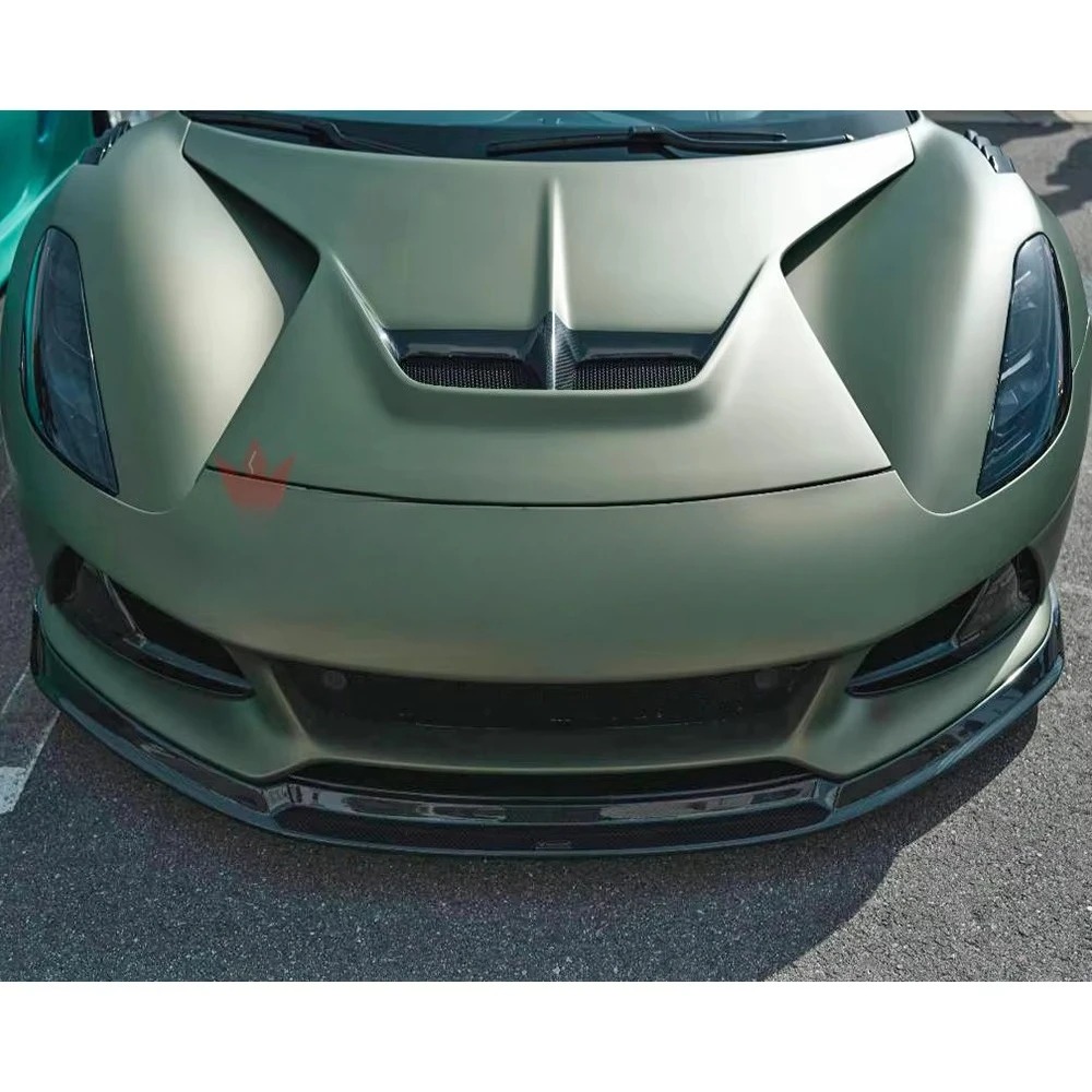 VST Style Front Bumper Lip for Lotus Emira Carbon